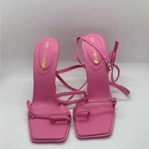 Fashion Nova Vibrant Pink Heels